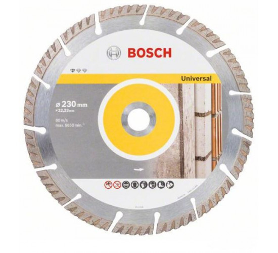 ალმასის დისკი უნივერსალური Bosch Standard for Universal 230x22.23 მმ