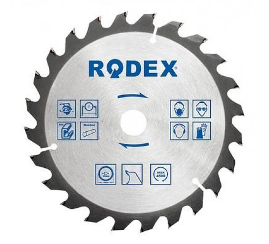 სახერხი დისკი ხისთვის Rodex RTS40180 40T 180 მმ