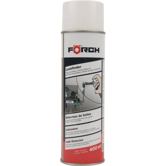 დეტექტორი აირის ჟონვის Forch 67300800 400 მლ ავტო მაღაზია, ავტომობილის მოვლა დეტექტორი აირის ჟონვის Forch 67300800 400 მლ ეს საშუალება გამოიყენება არაჰერმეტული ადგილების აღმოსაჩენად პნევმატურ მოწყობილობებში, არ იწვევს კოროზიას. დეტექტორი აირის ჟონვის Forch 67300800 400 მლ