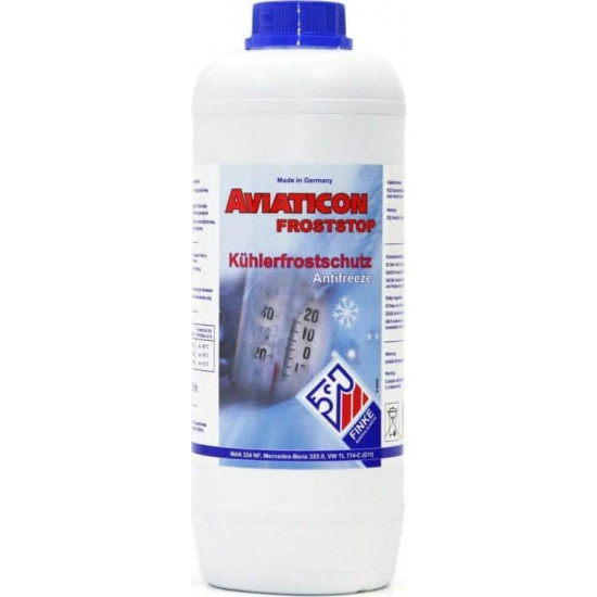 ანტიფრიზი Finkofreeze P11 1.5 ლ ავტო მაღაზია, ავტო აქსესუარები Finke Aviaticon Finkofreeze P11 არის კონცენტრატი, რომელიც განკუთვნილია ძრავის გაგრილების სიტემისთვის, არ შეიცავს ნიტრიტებს, ამინებს და ფოსფატებს. ანტიფრიზი Finkofreeze P11 1.5 ლ
