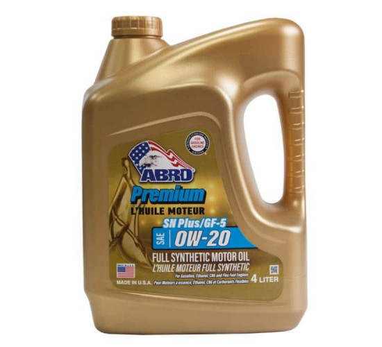 ძრავის ზეთი Full Synthetic Sae 0W-20 4 ლ