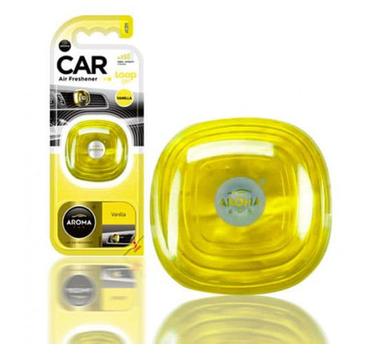 არომატიზატორი გელი Aroma Car Loop Gel ვანილი 9 გ
