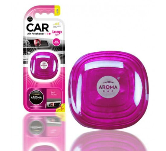 არომატიზატორი გელი Aroma Car Loop Gel Red Fruits 9 გ