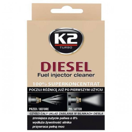 დანამატი დიზელის საწმენდი K2 Diesel T312 50 მლ ავტო მაღაზია, ზეთები და დანამატები დანამატი დიზელის საწმენდი K2 Diesel T312 50 მლ ეს დანამტი პირველივე გამოყენებისას მთლიანად წმენდს საწვავის მიწოდების სისტემას. დანამატი დიზელის საწმენდი K2 Diesel T312 50 მლ