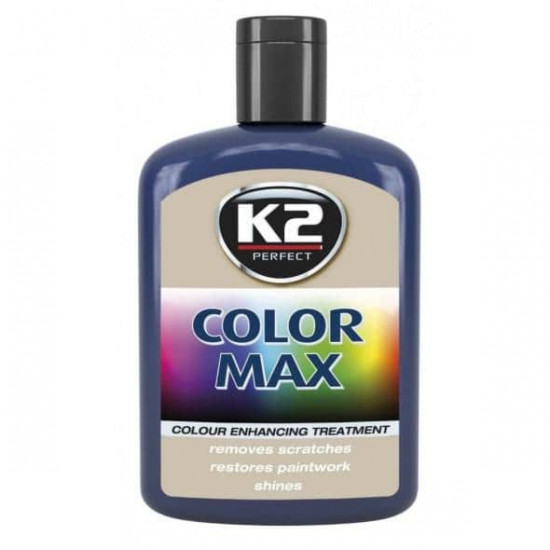 საღებავი ავტომობილის K2 Color Max 200 მლ მუქი ლურჯი ავტო მაღაზია, ავტომობილის მოვლა საღებავი ავტომობილის K2 Color Max 200 მლ მუქი ლურჯი (K020GR) ეს საღებავი უბრუნებს ავტოლაქს ორიგინალურ ფერს და ბზინვარებას, გამოიყენება როგორც სტანდარტული ლაქებისთვის, ასევე მეტალიზირებულისთვის. საღებავი ავტომობილის K2 Color Max 200 მლ მუქი ლურჯი