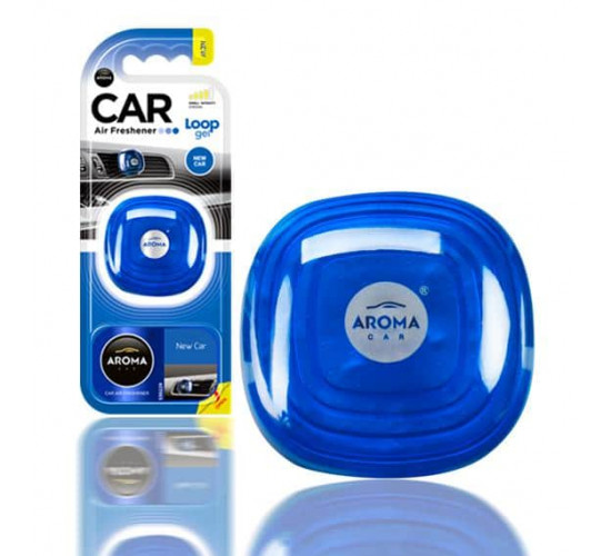 არომატიზატორი გელი Aroma Car Loop Gel New Car 9 გ