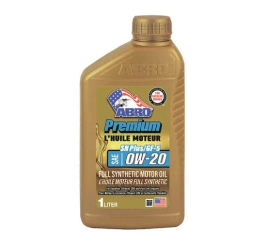 ძრავის ზეთი Full Synthetic Sae 0W-20 1 ლ ავტო მაღაზია, ზეთები და დანამატები Abro Premium Full Synthetic უზრუნველყოფს ყველა თანამედროვე ბენზინის ძრავების შესანიშნავ დაცვას და ახანგრძლივებს ექსპლუატაციის რესურსს. ძრავის ზეთი Full Synthetic Sae 0W-20 1 ლ