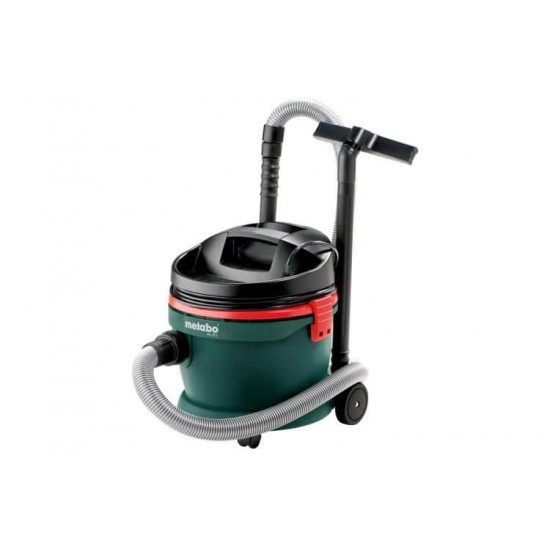 მტვერსასრუტი Metabo AS 20 L 1200W ავტო მაღაზია, ავტომობილის მოვლა მტვერსასრუტი Metabo AS 20 L 1200W (602012000) ეს მტვერსასრუტი გამოიყენება მშრალი და სველი დალაგებისთვის. მტვერსასრუტი Metabo AS 20 L 1200W