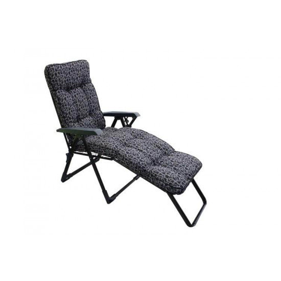 შეზლონგი Patio Modena Flocke H018-07PB ავეჯი, ბაღის ავეჯი შეზლონგი შეიძლება მოთავსდეს აუზთან ან ხის ქვეშ, ორივე შემთხვევაში უზრუნველყოფს კომფორტულ და მშვიდ დასვენებას. შეზლონგი Patio Modena Flocke H018-07PB