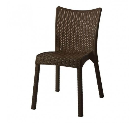 სკამი NERGIS RATTAN Brown
