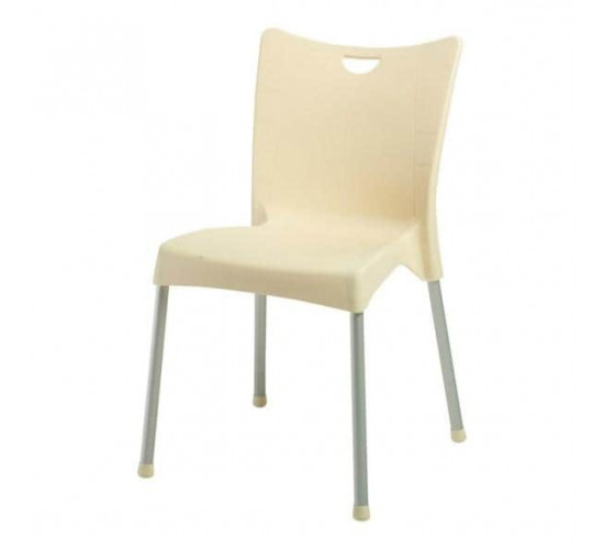 სკამი ალუმინის ფეხებით ACELYA Beige