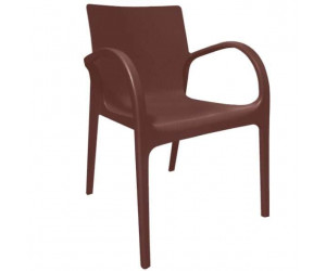ALEANA სკამი მუქი ყავისფერი ჰექტორი 79.5სმ