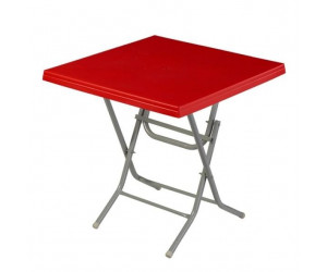 მაგიდა გასაშლელი LADIN Red 75x75