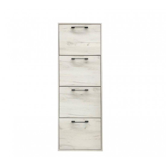 ფეხსაცმლის კარადა Shoe Shelf O-03 ავეჯი, მისაღები ოთახი შემოსასვლელში ფეხსაცმლის კარადა ეხმარება ერთდროულად რამდენიმე საკითხის მოგვარებას: ბინაში წესრიგისა და სისუფთავის დაცვა: მტვერი და ჭუჭყი არ დაგროვდება და მოვლაც უფრო ადვილი და სწრაფი გახდება; კომპაქტური შენახვა - ყველაფერი ერთ სივრცეში, გაგიმა ფეხსაცმლის კარადა Shoe Shelf O-03