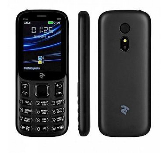 2E MOBILE PHONE E240 2019 BLACK (680576169990)