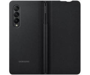 მობილურის ჩასადებები/ქეისები SAMSUNG GALAXY Z FOLD3 FLIP COVER WITH S PEN (EF-FF92PCBEGRU) BLACK