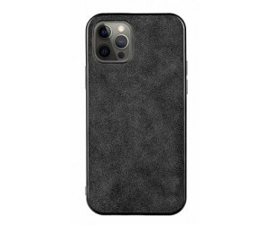 მობილურის ჩასადებები/ქეისები INNOCENT ALCANTARA CASE IPHONE 11 PRO (I-ALC-11PRO-BLK) BLACK