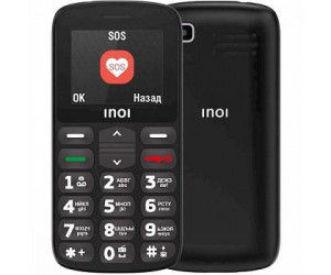მობილური INOI 107B 2” DUAL SIM BLACK
