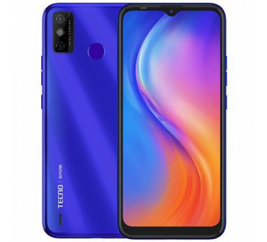 TECNO SPARK 6 GO 3/64GB (KE5J) DUAL SIM AQUA BLUE