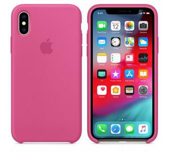 APPLE IPHONE XS SILICONE CASE (MW9A2ZM/A) DRAGON FRUIT