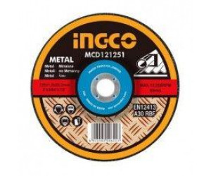 ლითონის საჭრელი აბრაზიული დისკი Ingco MCD121251 125მმ