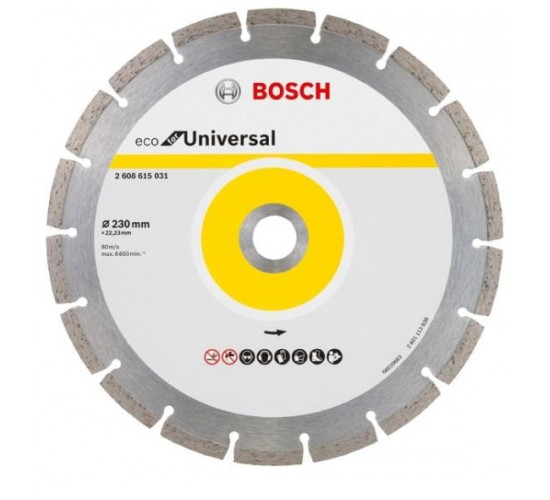 ალმასის დისკი Bosch ECO Universal 230х22.23 მმ