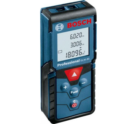 ლაზერული მანძილის საზომი Bosch GLM 40 Professional (0601072900)