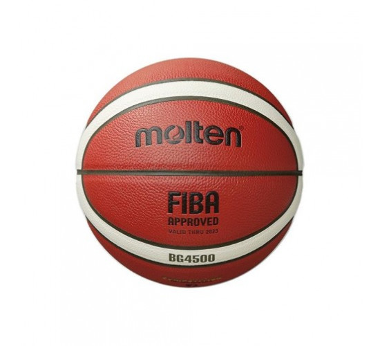 კალათბურთის ბურთი MOLTEN B7G4500X FIBA ტოპ შეჯიბრებისათვის, ზომა 7 სინთ ტყავი