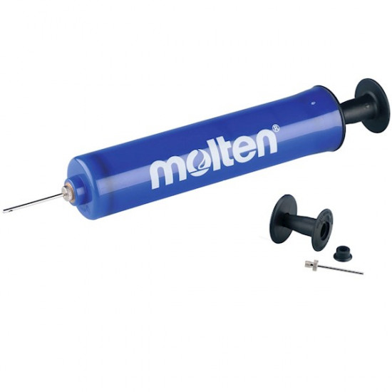 ხელის ტუმბო MOLTEN HP18BL, ერთმაგი მუშაობით სპორტი და ფიტნესი, სპორტი და აქსესუარები ხელის ტუმბო MOLTEN HP18BL, ერთმაგი მუშაობით