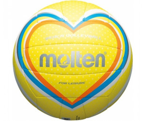 სანაპიროს ფრენბურთის ბურთი MOLTEN V5B1501-Y გარე მოხმარების, სინთ. ტყავი