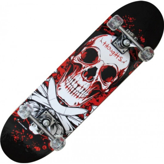 სკეიტბორდი TRIBE PRO BLOODY SKULL სპორტი და ფიტნესი, სპორტი და აქსესუარები სკეიტბორდი TRIBE PRO BLOODY SKULL