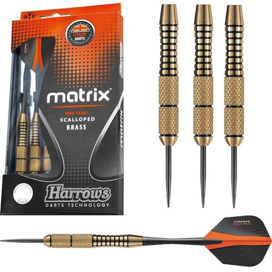 დარტსი მეტალის წვერით HARROWS MATRIX 9114 3x22გრ სპორტი და ფიტნესი, სპორტი და აქსესუარები დარტსი მეტალის წვერით HARROWS MATRIX 9114 3x22გრ