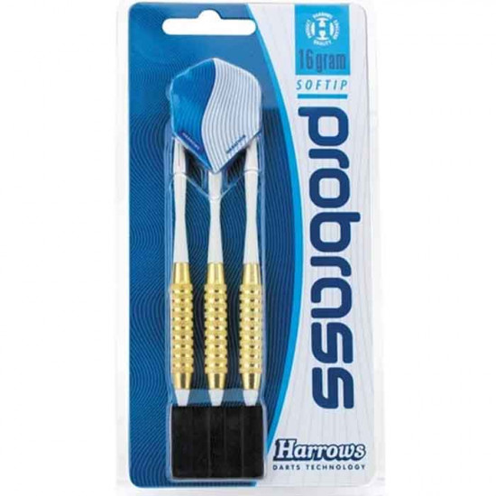 დარტსი პლასტმასის წვერით HARROWS PRO BRASS 0876 3x18გრ სპორტი და ფიტნესი, სპორტი და აქსესუარები დარტსი პლასტმასის წვერით HARROWS PRO BRASS 0876 3x18გრ