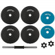 ჰანტელის კომპლექტი SCHREUDERS 42DF სინთეტიკა 15 kg