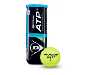 ჩოგბურთის ბურთი 3 ცალი DUNLOP ATP CHAMPIONSHIP