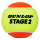 ჩოგბურთის ბურთი 3 ცალი DUNLOP STAGE 2