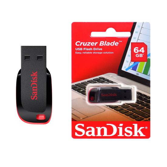 Sandisk Cruzer Blade 64GB კომპიუტერული ტექნიკა, კომპიუტერის აქსესუარები ბრენდი: Sandisk მეხსიერება: 64GB ინტერფეისი: USB 2. Sandisk Cruzer Blade 64GB