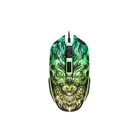 Defender Gaming Mouse GM-033 Chaos კომპიუტერული ტექნიკა, კომპიუტერის აქსესუარები ბრენდი: Defender პროდუქტის ტიპი: Classic ინტერფეისი: USB კავშირი: Wired გარჩევადობა: 2400 dpi ფერი: black Defender Gaming Mouse GM-033 Chaos