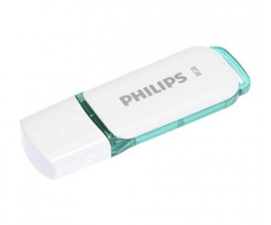 მეხსიერება Philips USB 2.0 8GB Green