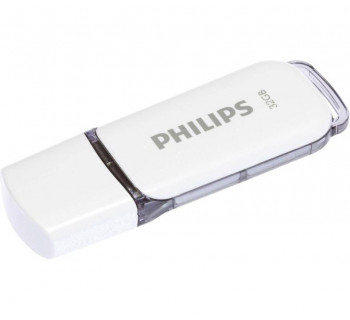 მეხსიერება USB 2.0 32GB Snow Edition Grey Philips