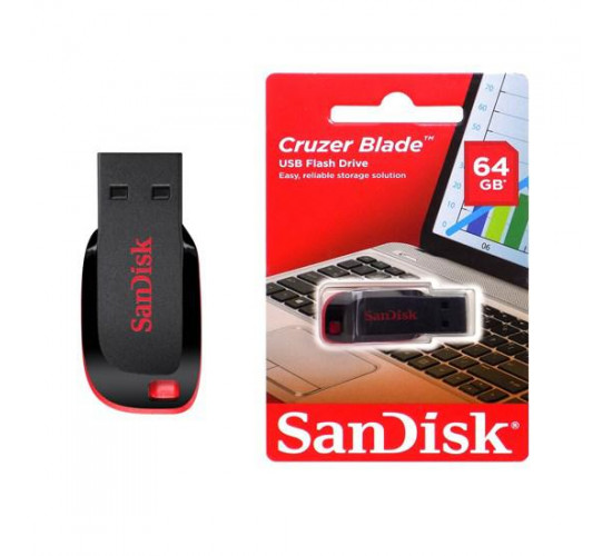 SanDisk Cruzer Blade 64GB SDCZ50-064G-B35