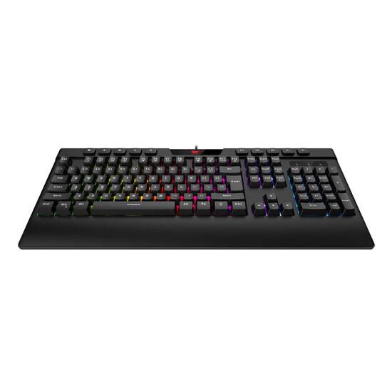 Havit HV-KB487L Gaming Keyboard კომპიუტერული ტექნიკა, კომპიუტერის აქსესუარები ბრენდი: Havit პროდუქტის ტიპი: Gaming ინტერფეისი: USB კავშირი: Wired ფერი: black განკუთვნილია: Windows , Linux, MAC Havit HV-KB487L Gaming Keyboard