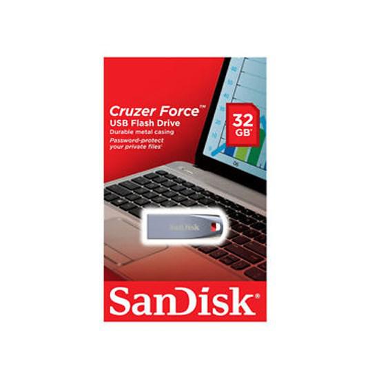 SanDisk Cruzer Force 32GB SDCZ71-032G-B35 კომპიუტერული ტექნიკა, კომპიუტერის აქსესუარები ბრენდი: Sandisk მეხსიერება: 32GB ინტერფეისი: USB 2. SanDisk Cruzer Force 32GB SDCZ71-032G-B35
