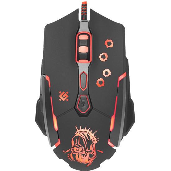 Defender Killer GM-170L კომპიუტერული ტექნიკა, კომპიუტერის აქსესუარები ბრენდი: Defender პროდუქტის ტიპი: Gaming ინტერფეისი: USB კავშირი: Wired გარჩევადობა: 3200 dpi ფერი: black Defender Killer GM-170L