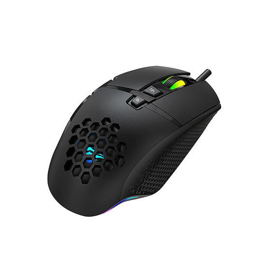 Havit Gaming Mouse HV-MS1022 კომპიუტერული ტექნიკა, კომპიუტერის აქსესუარები ბრენდი: Havit პროდუქტის ტიპი: Gaming ინტერფეისი: USB კავშირი: Wired გარჩევადობა: 3200 dpi ფერი: black Havit Gaming Mouse HV-MS1022