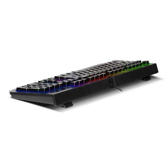 Defender Gaming Keyboard GK-340L Underlord კომპიუტერული ტექნიკა, კომპიუტერის აქსესუარები ბრენდი: Defender პროდუქტის ტიპი: Gaming კავშირი: Wired ფერი: black Defender Gaming Keyboard GK-340L Underlord