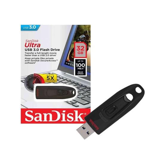 SanDisk Ultra 32GB USB 3.0 SDCZ48-032G-U46 კომპიუტერული ტექნიკა, კომპიუტერის აქსესუარები ბრენდი: Sandisk მეხსიერება: 32GB ინტერფეისი: USB 3. SanDisk Ultra 32GB USB 3.0 SDCZ48-032G-U46