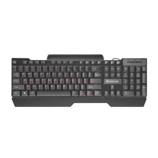 Defender Search HB-790 Wired keyboard კომპიუტერული ტექნიკა, კომპიუტერის აქსესუარები ბრენდი: Defender პროდუქტის ტიპი: Gaming ინტერფეისი: USB კავშირი: Wired ფერი: black Defender Search HB-790 Wired keyboard
