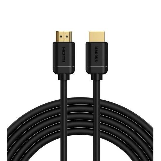 Horizontal 4KHDMI Male To 4KHDMI Male Adapter Cable 2m კომპიუტერული ტექნიკა, კომპიუტერის აქსესუარები ბრენდი: Baseus სიგრძე: 2000mm ტიპი: adapter ფერი: Black Horizontal 4KHDMI Male To 4KHDMI Male Adapter Cable 2m