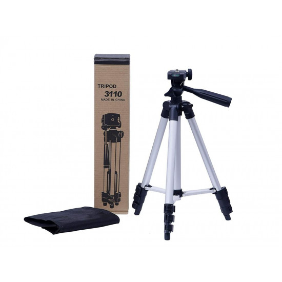 შტატივი (TRIPOD 3110) კომპიუტერული ტექნიკა, კომპიუტერის აქსესუარები მოდელი: 3110მაქსიმალური სიმაღლე: 1,2 მმინიმალური სიმაღლე: 0. შტატივი (TRIPOD 3110)
